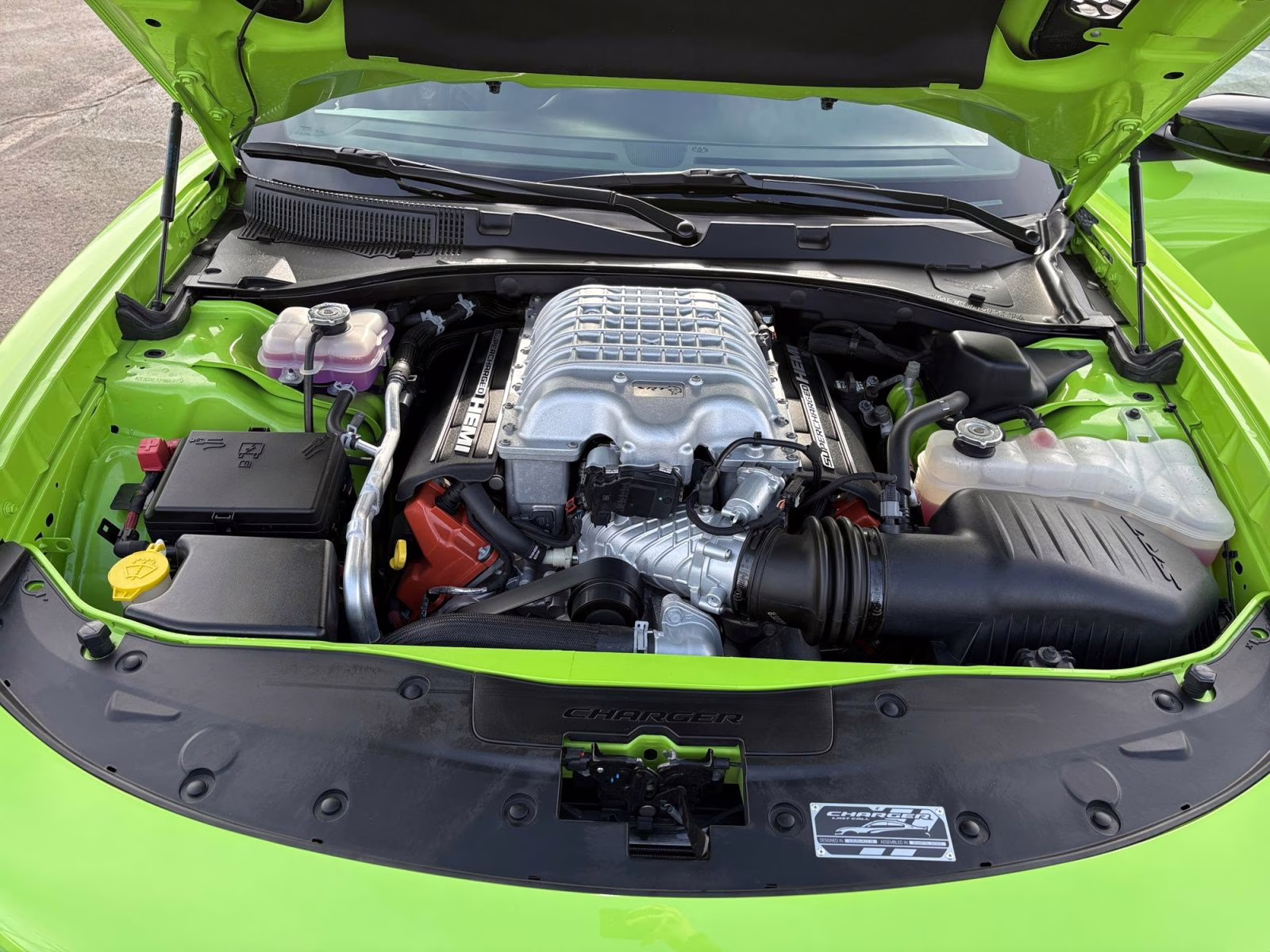 2023 Sublime Metallic Clearcoat Dodge Charger SRT Hellcat Widebody RWD Sedan