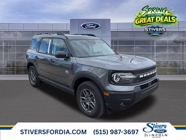 2026 Carbonized Gray Metallic Ford Bronco Sport Big Bend 4X4 SUV