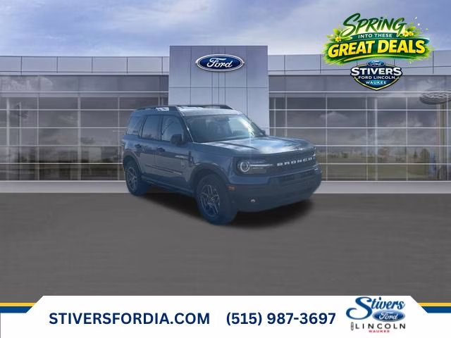 2026 Azure Gray Metallic Tri-Coat Ford Bronco Sport Big Bend 4X4 SUV