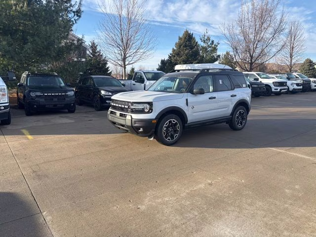 2026 Space White Metallic Ford Bronco Sport Outer Banks 4X4 SUV