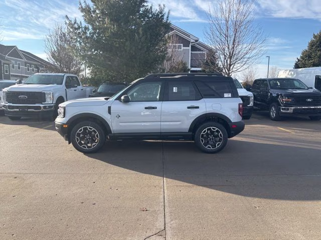 2026 Space White Metallic Ford Bronco Sport Outer Banks 4X4 SUV