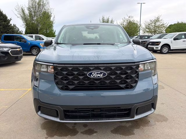 2026 Azure Gray Metallic Tri-Coat Ford Maverick XLT AWD Truck