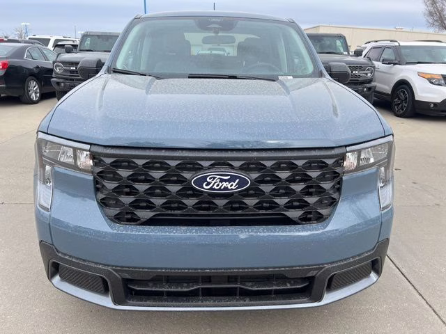 2026 Azure Gray Metallic Tri-Coat Ford Maverick XLT AWD Truck