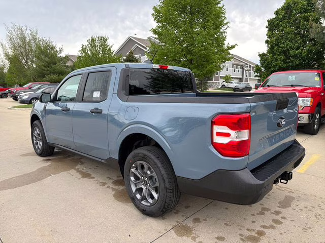 2026 Azure Gray Metallic Tri-Coat Ford Maverick XLT AWD Truck