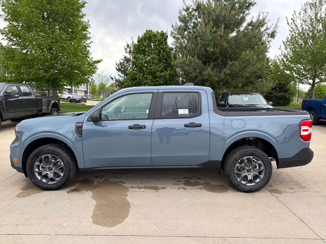 2026 Azure Gray Metallic Tri-Coat Ford Maverick XLT AWD Truck