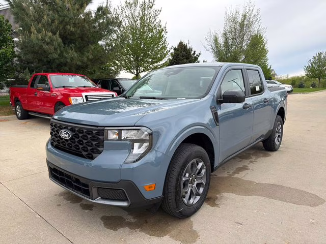 2026 Azure Gray Metallic Tri-Coat Ford Maverick XLT AWD Truck
