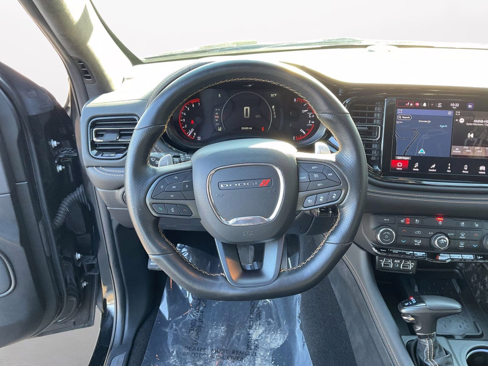 2025 DB Black Crystal Clearcoat Dodge Durango R/T 20th Anniversary Premium AWD SUV