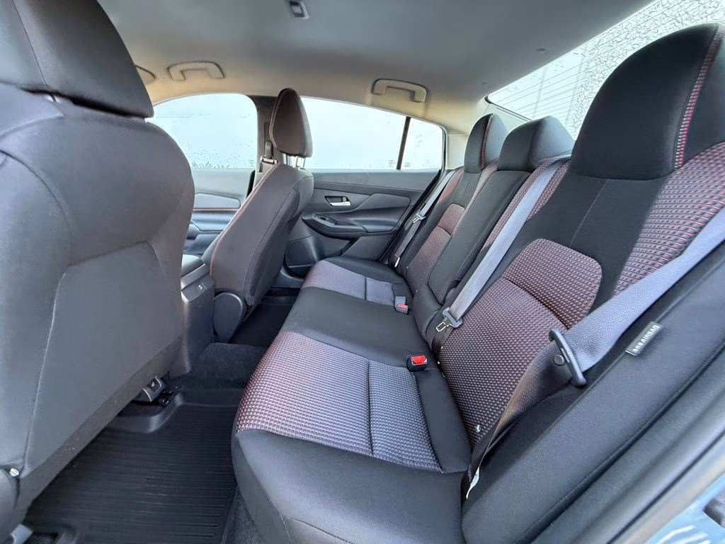 2026 Atlantic Gray/Super Black Nissan Sentra SR FWD Sedan