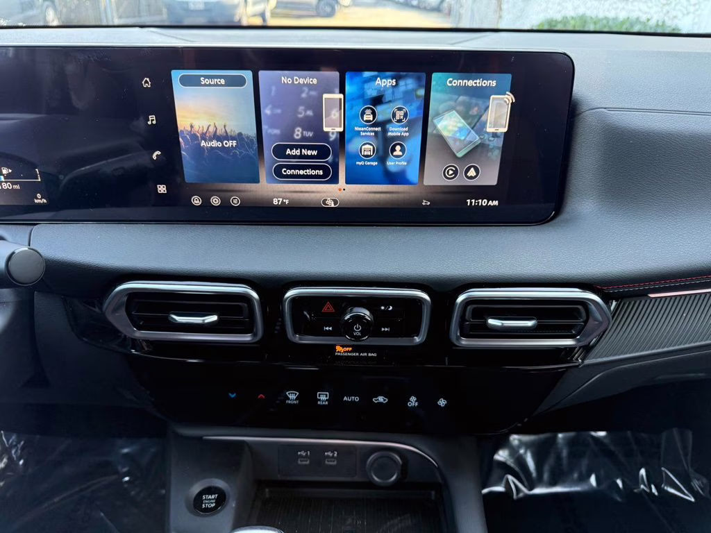 2026 Atlantic Gray/Super Black Nissan Sentra SR FWD Sedan