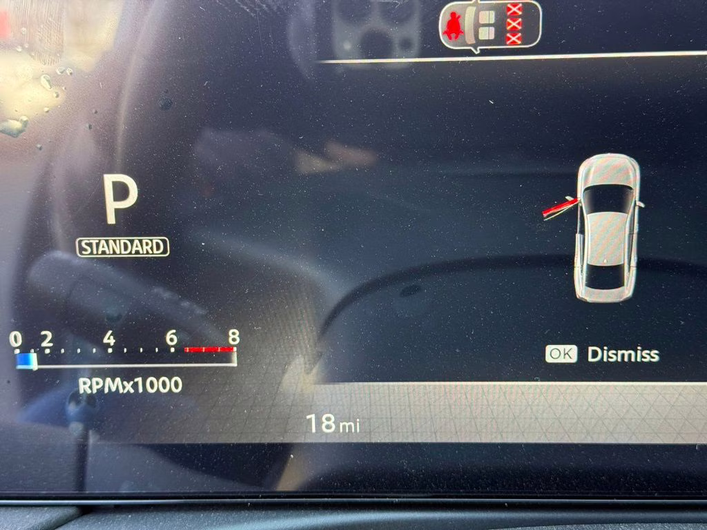 2026 Atlantic Gray/Super Black Nissan Sentra SR FWD Sedan