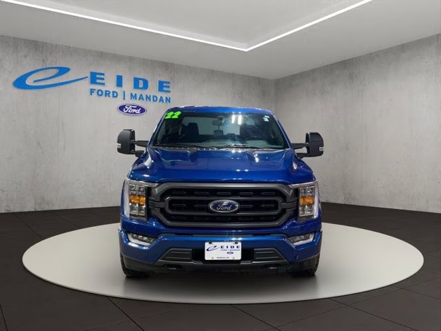2022 Atlas Blue Metallic Ford F-150 XLT 4X4 Truck