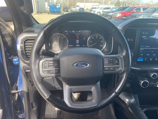 2022 Atlas Blue Metallic Ford F-150 XLT 4X4 Truck