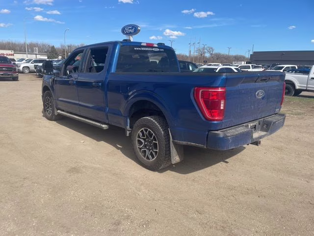 2022 Atlas Blue Metallic Ford F-150 XLT 4X4 Truck