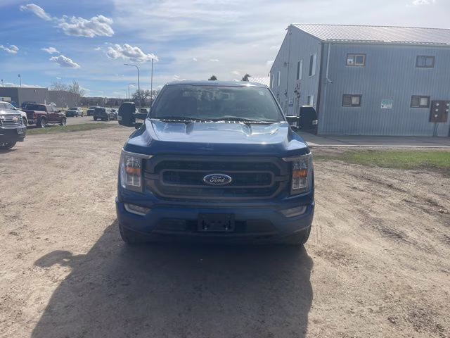 2022 Atlas Blue Metallic Ford F-150 XLT 4X4 Truck