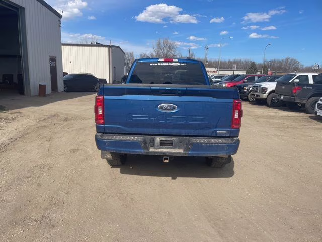 2022 Atlas Blue Metallic Ford F-150 XLT 4X4 Truck