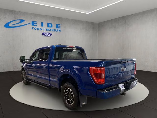 2022 Atlas Blue Metallic Ford F-150 XLT 4X4 Truck