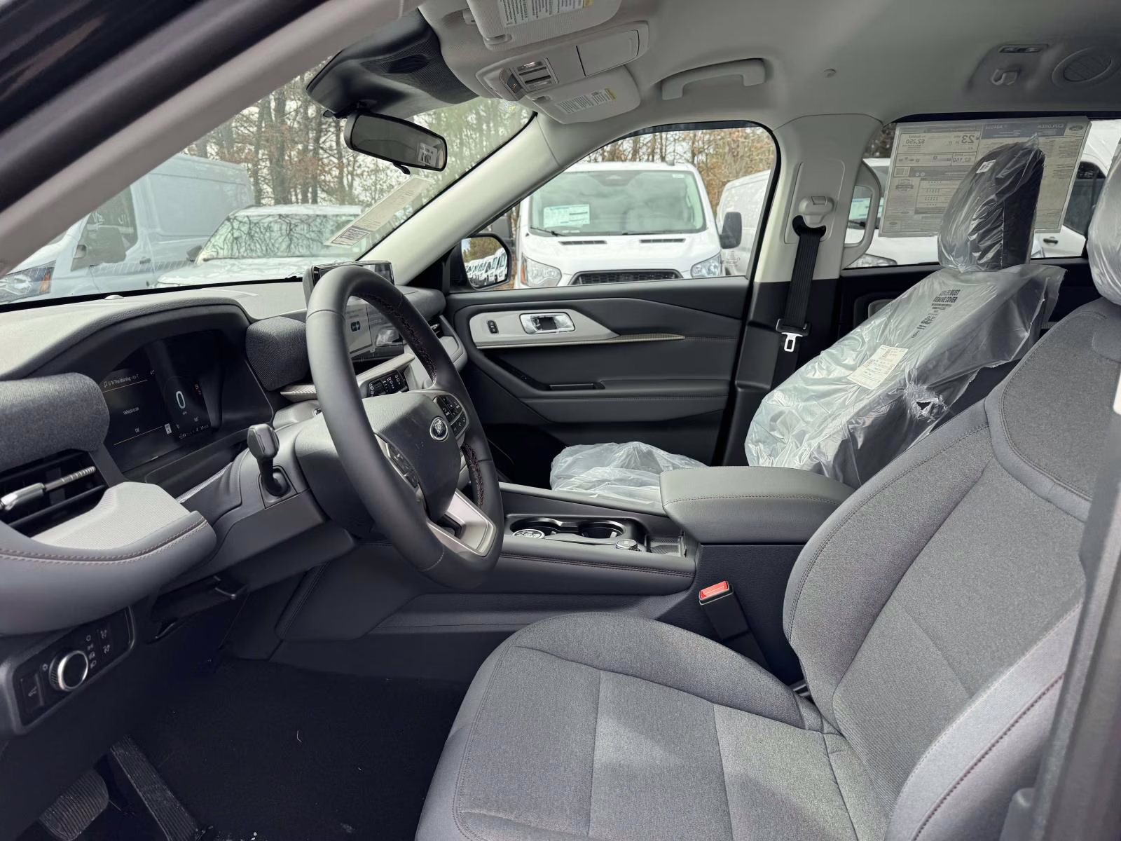 2026 Agate Black Metallic Ford Explorer Active w/100A Pkg 4WD 4X4 SUV