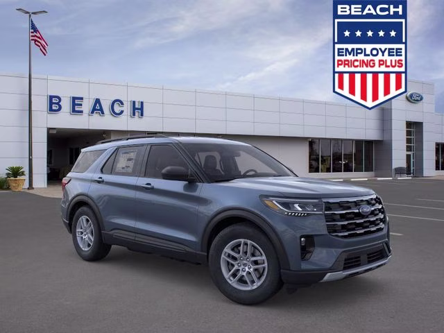2026 Vapor Blue Ford Explorer Active RWD SUV