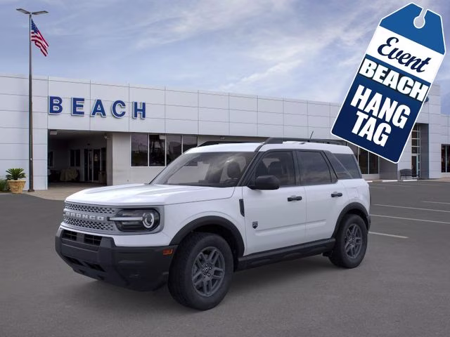 2026 Space White Metallic Ford Bronco Sport Big Bend 4X4 SUV