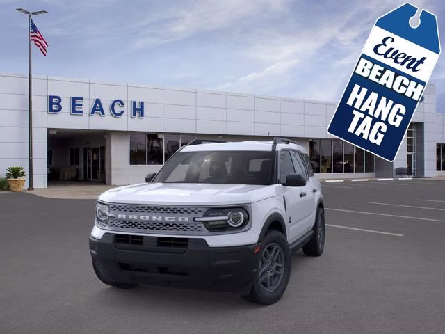2026 Space White Metallic Ford Bronco Sport Big Bend 4X4 SUV