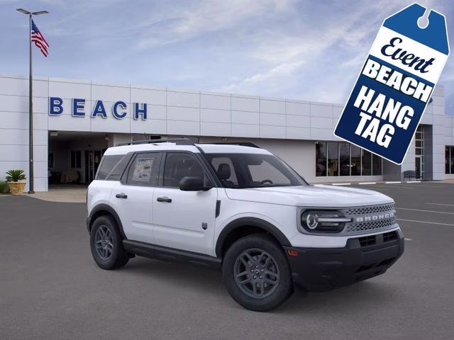2026 Space White Metallic Ford Bronco Sport Big Bend 4X4 SUV