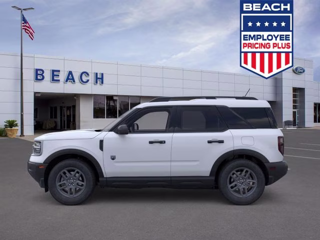 2026 White Metallic Ford Bronco Sport Big Bend 4X4 SUV