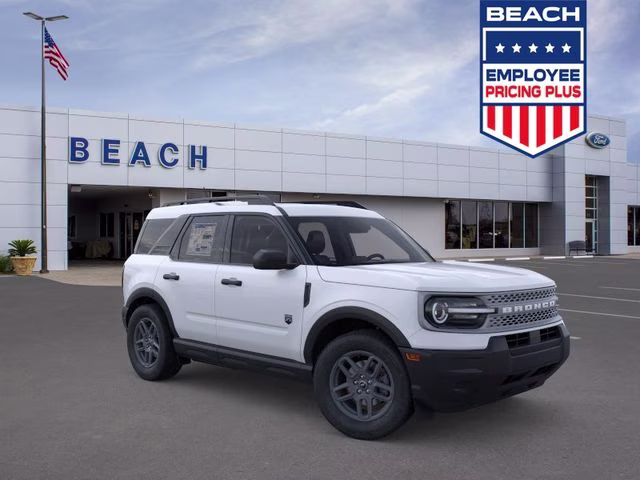 2026 White Metallic Ford Bronco Sport Big Bend 4X4 SUV