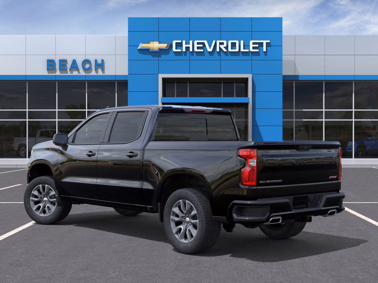 2026 Black Chevrolet Silverado 1500 RST 4X4 Truck