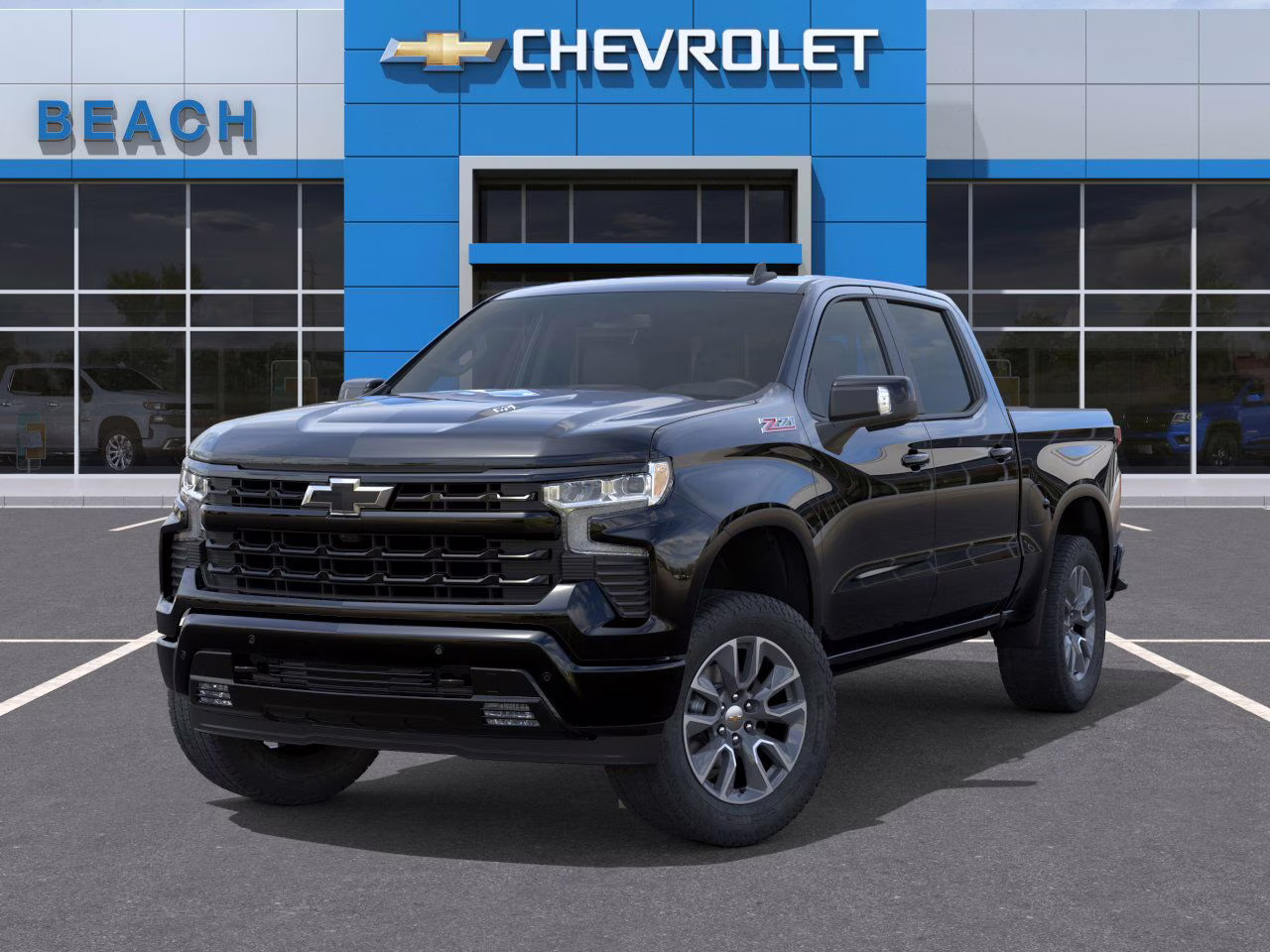 2026 Black Chevrolet Silverado 1500 RST 4X4 Truck