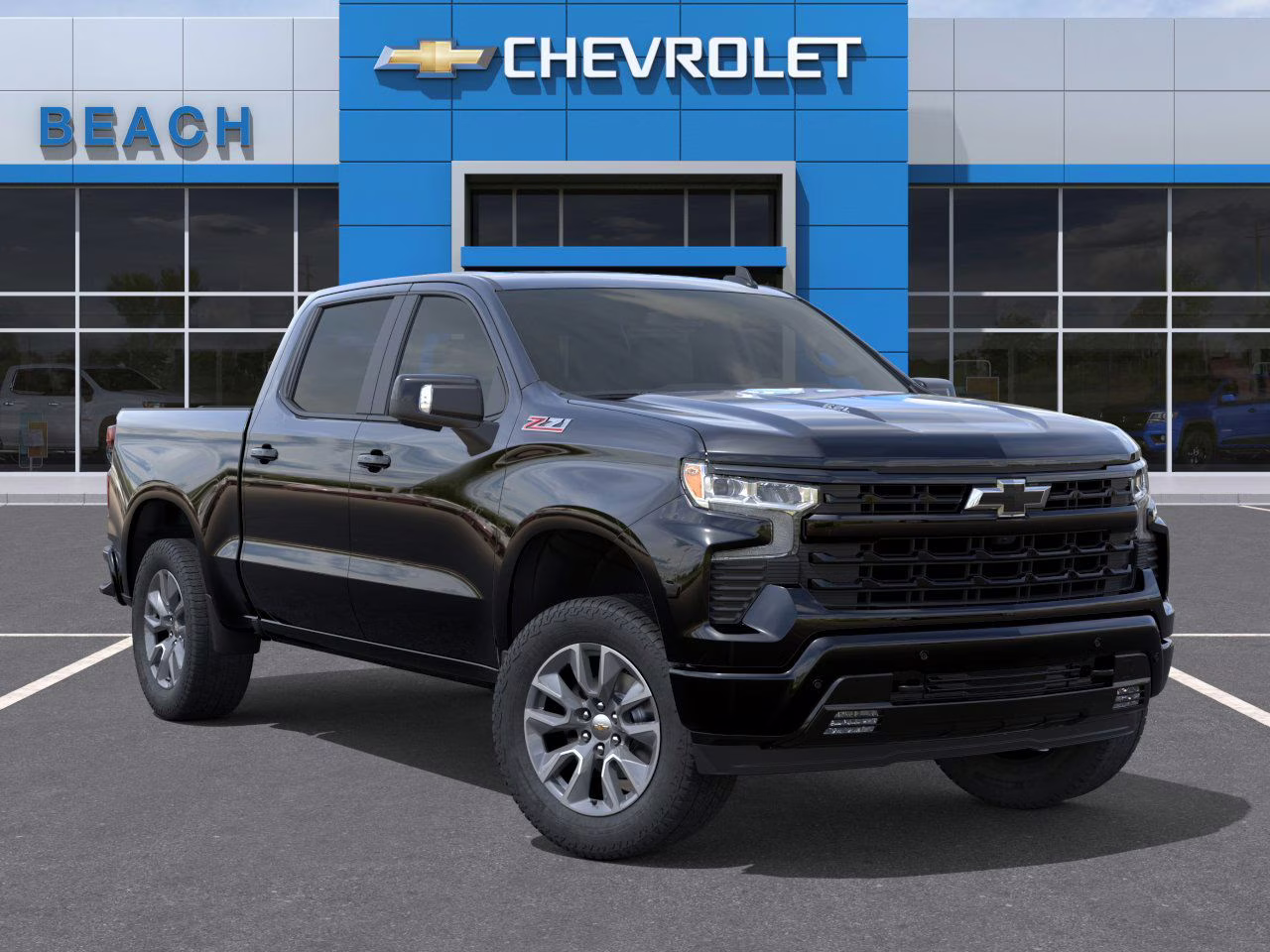 2026 Black Chevrolet Silverado 1500 RST 4X4 Truck