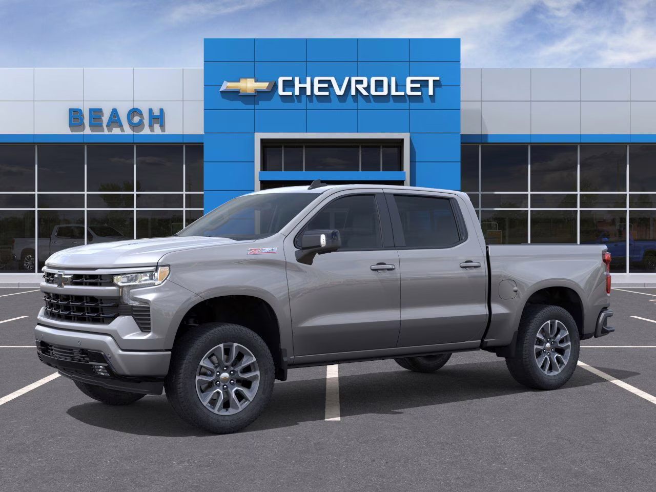 2026 Sterling Gray Metallic Chevrolet Silverado 1500 RST 4X4 Truck