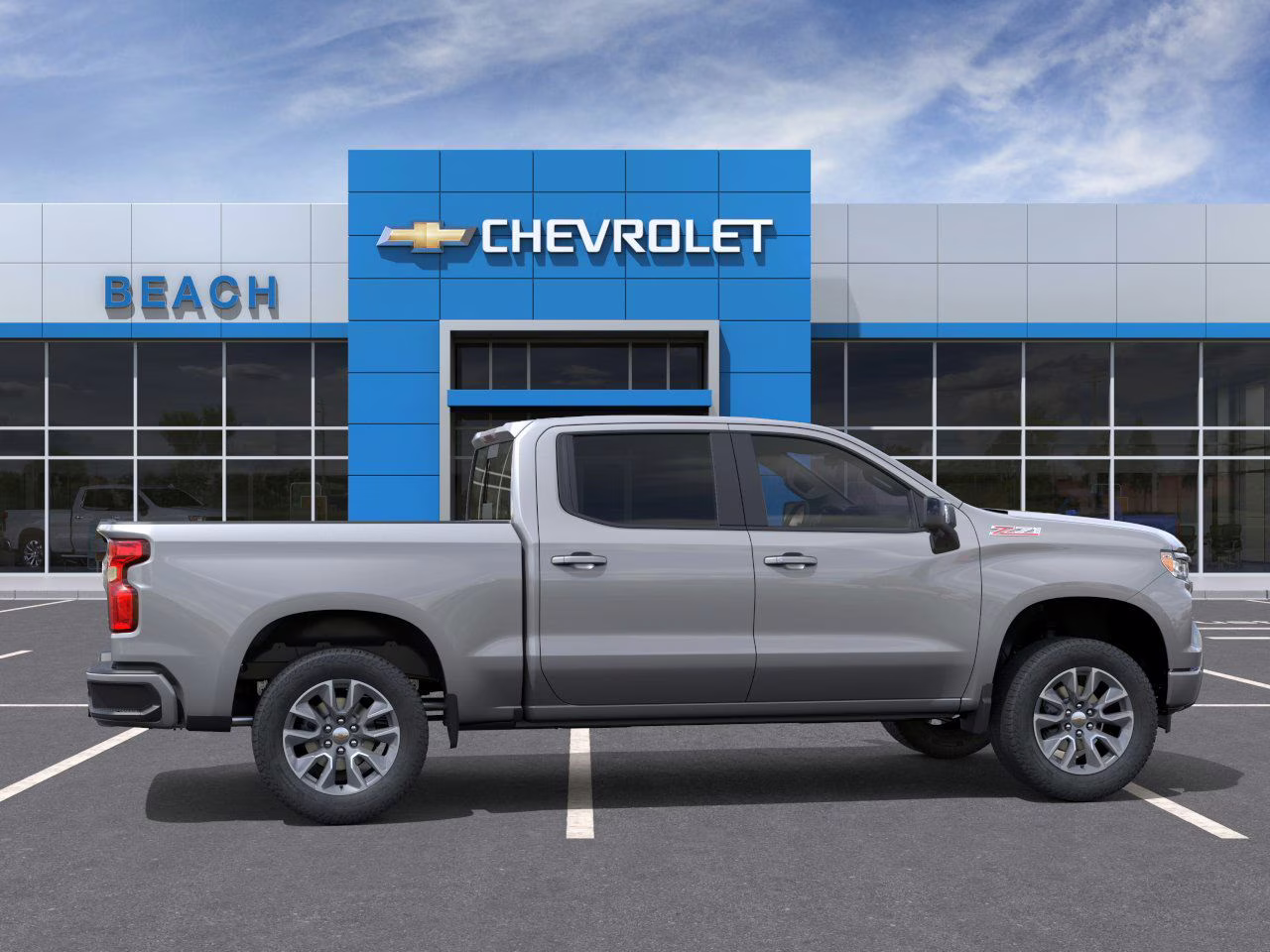 2026 Sterling Gray Metallic Chevrolet Silverado 1500 RST 4X4 Truck