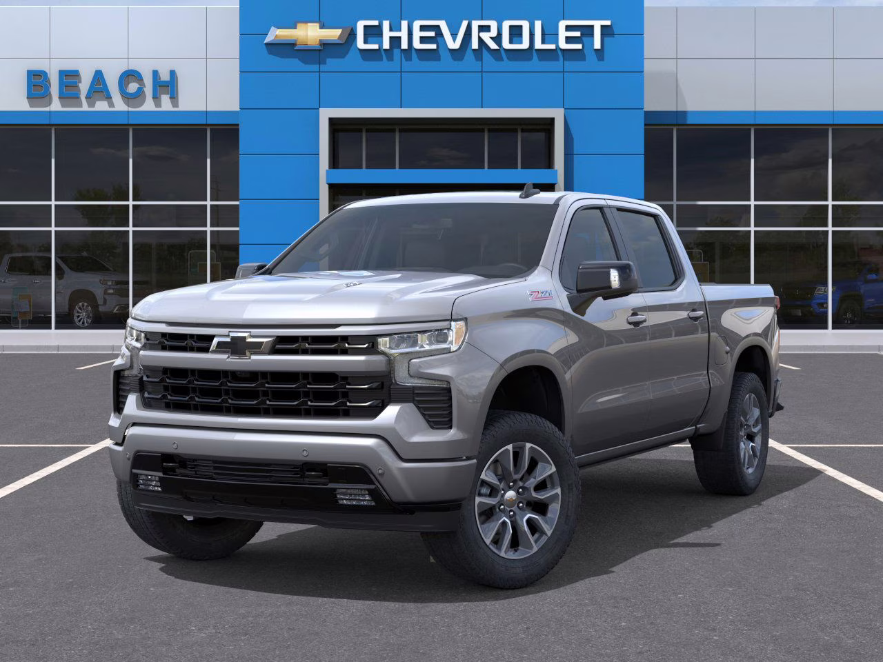 2026 Sterling Gray Metallic Chevrolet Silverado 1500 RST 4X4 Truck