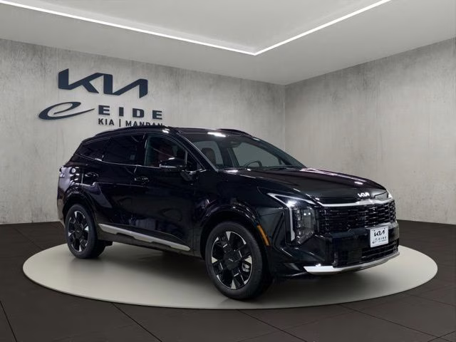2026 Fusion Black Kia Sportage Hybrid SX-Prestige AWD SUV