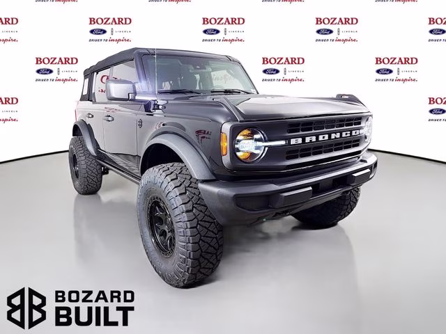 2026 Shadow Black Ford Bronco Big Bend Bozard Built 4X4 SUV