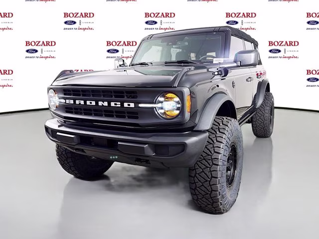 2026 Shadow Black Ford Bronco Big Bend Bozard Built 4X4 SUV