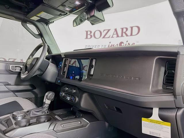 2026 Shadow Black Ford Bronco Big Bend Bozard Built 4X4 SUV