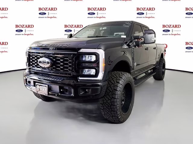 2026 Agate Black Metallic Ford Super Duty F-250 SRW Lariat Bozard Built 4X4 Truck