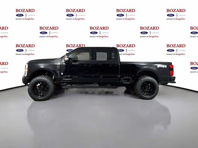 2026 Agate Black Metallic Ford Super Duty F-250 SRW Lariat Bozard Built 4X4 Truck