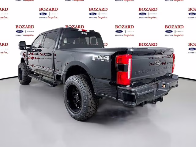 2026 Agate Black Metallic Ford Super Duty F-250 SRW Lariat Bozard Built 4X4 Truck