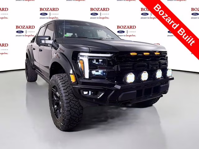 2026 Agate Black Metallic Ford F-150 Raptor Bozard Built 4X4 Truck