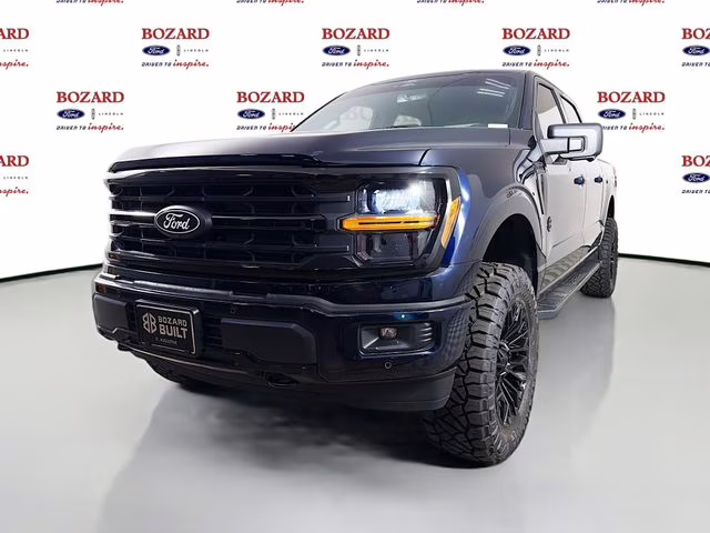 2026 Antimatter Blue Metallic Ford F-150 XLT Bozard Built 4X4 Truck
