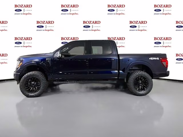 2026 Antimatter Blue Metallic Ford F-150 XLT Bozard Built 4X4 Truck