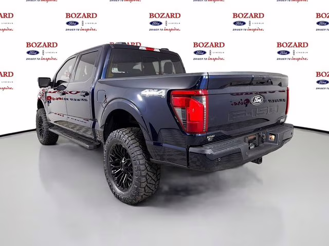 2026 Antimatter Blue Metallic Ford F-150 XLT Bozard Built 4X4 Truck
