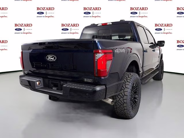 2026 Antimatter Blue Metallic Ford F-150 XLT Bozard Built 4X4 Truck