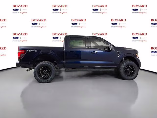 2026 Antimatter Blue Metallic Ford F-150 XLT Bozard Built 4X4 Truck