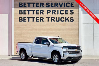 2021 Summit White Chevrolet Silverado 1500 LT 4X4 Truck