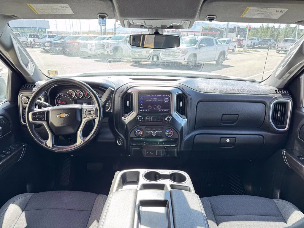 2021 Summit White Chevrolet Silverado 1500 LT 4X4 Truck