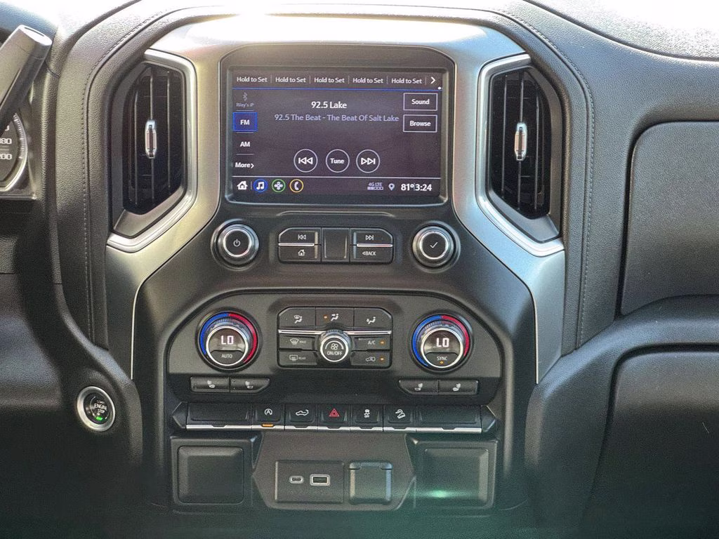 2021 Summit White Chevrolet Silverado 1500 LT 4X4 Truck