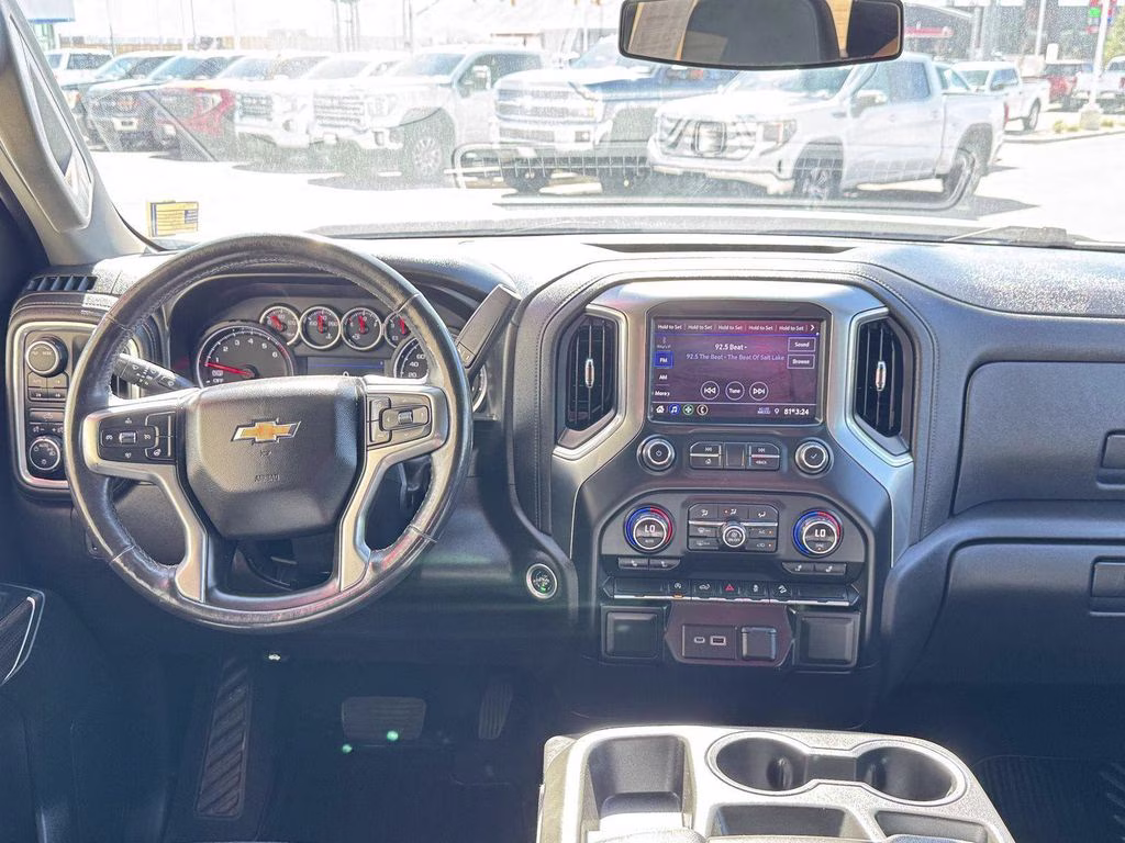 2021 Summit White Chevrolet Silverado 1500 LT 4X4 Truck